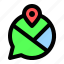 chat, communication, share, location, map 