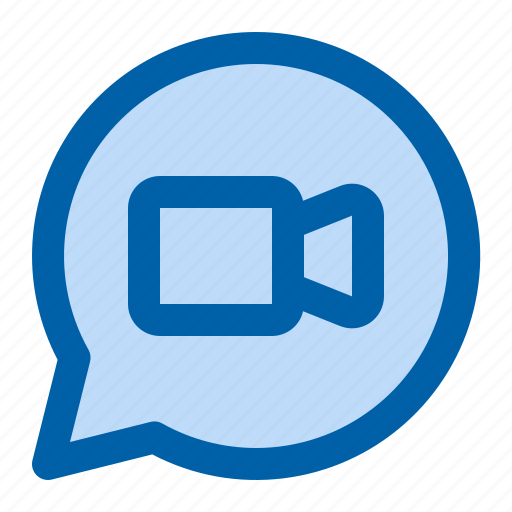 Chat, communication, bubble, video, call icon - Download on Iconfinder