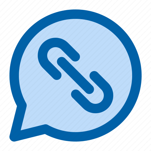 Chat, communication, share, bubble, link icon - Download on Iconfinder