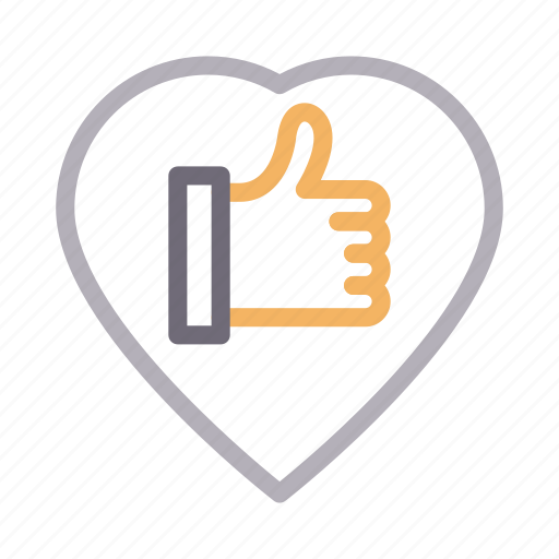 Favorite, heart, like, love, thumbsup icon - Download on Iconfinder