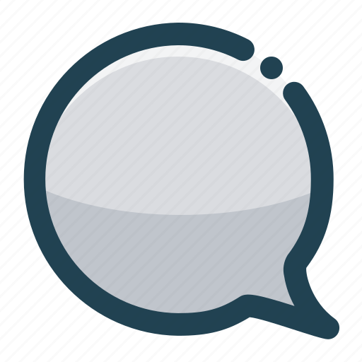 Circle, chat, communication, bubble, talk icon - Download on Iconfinder