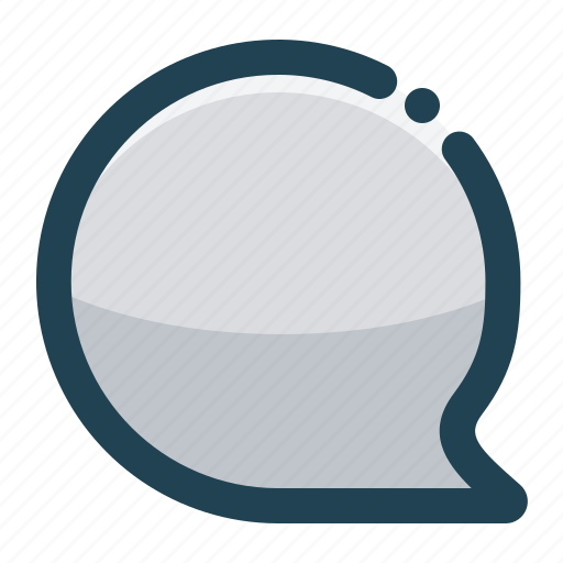 Circle, message, chat, communication, bubble icon - Download on Iconfinder