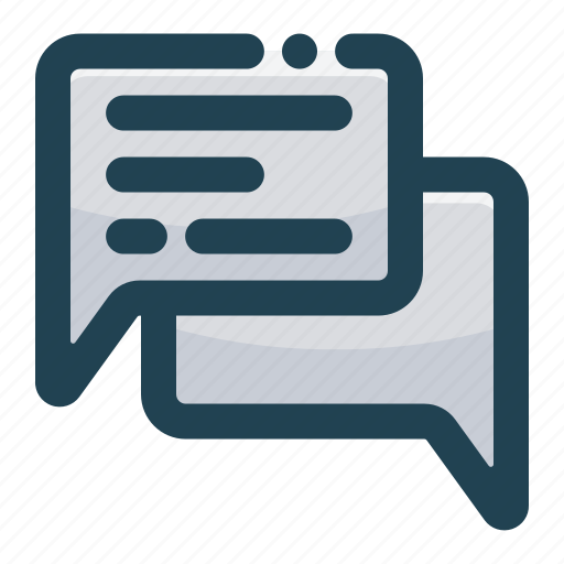 Conversation, chat, text, communication, message icon - Download on Iconfinder
