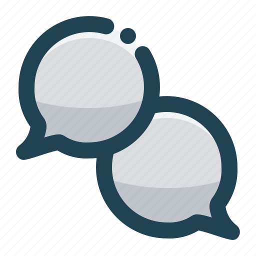 Interaction, chat, message, bubble, communication icon - Download on Iconfinder