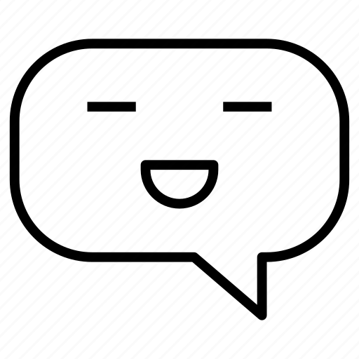 Message, chat, speech, bubble, emoji icon - Download on Iconfinder
