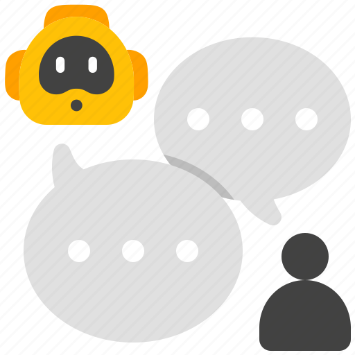 Conversation, bot, chatbot, chat, robot, user, communication icon - Download on Iconfinder