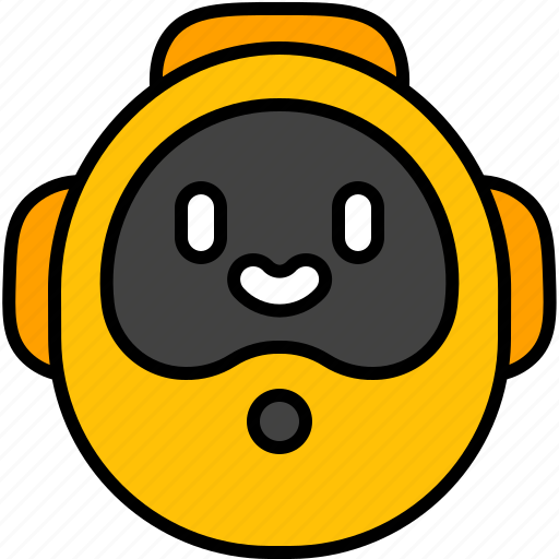 Bot, chatbot, face, chat, virtual, robot, chatting icon - Download on Iconfinder