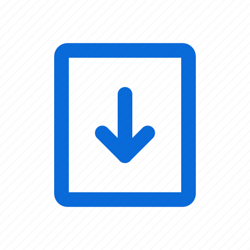 Download, file, document icon - Download on Iconfinder