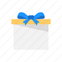 box, gift, package, ribbon