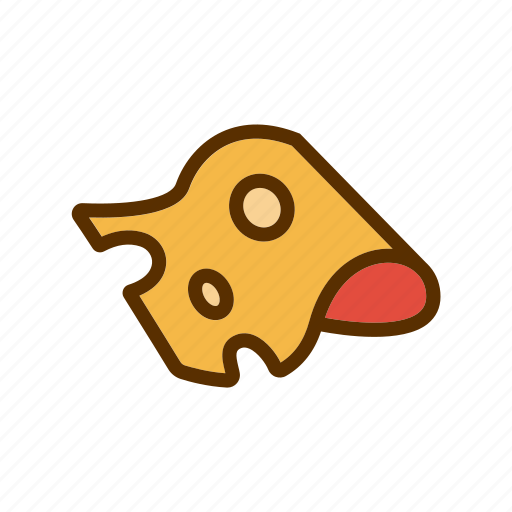 Cheddar, cheese, foodstuff, portion, slice icon - Download on Iconfinder