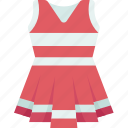 cheerleader, outfit, skirt, costume, team