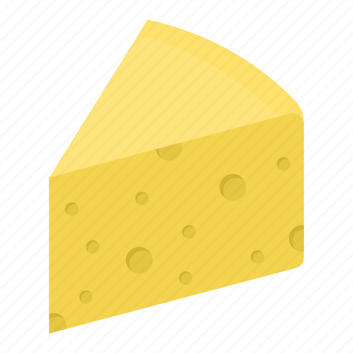 Swiss cheese, dairy, emmentaler, slice, cheese, cheddar, emmental cheese icon icon - Download on Iconfinder