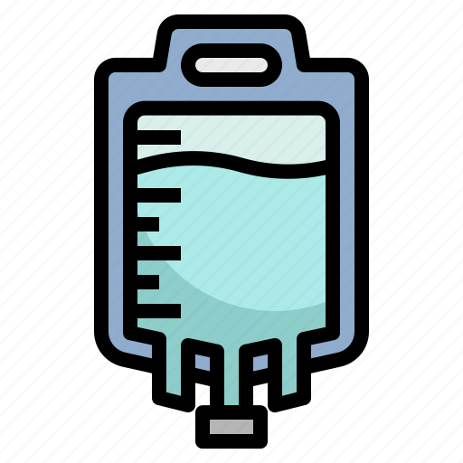 Saline, solution, intravenous, iv, drip icon - Download on Iconfinder