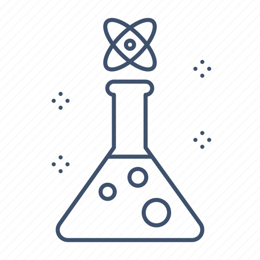 Chemical, science, chemistry, experiment, atom, flask icon - Download on Iconfinder