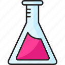 conical flask, flask, chemistry, test, medicine
