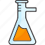 flask, chemistry, test, medicine, lab 