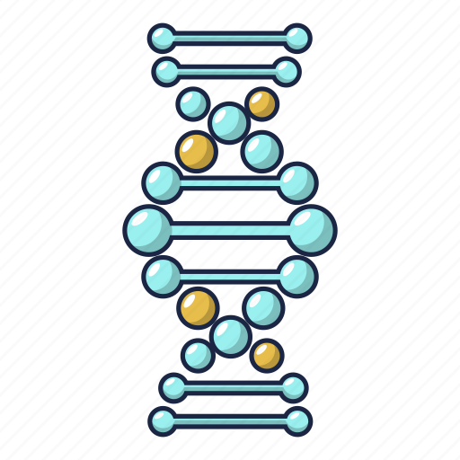 Biotechnology, cartoon, chemistry, chromosome, code, dna, object icon - Download on Iconfinder