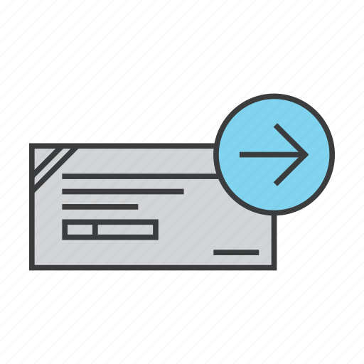 Banking, check, cheque, further, next, proceed, process icon - Download on Iconfinder