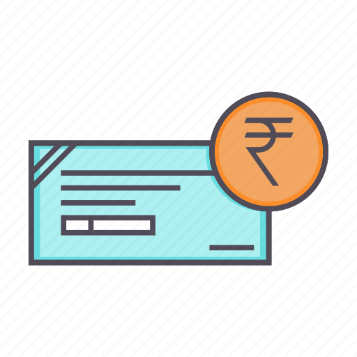 Banking, cheque, financial, instrument, rupee icon - Download on Iconfinder