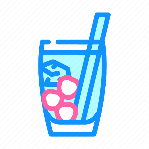 Cocktail, cherry, fruit, red, white, berry icon - Download on Iconfinder