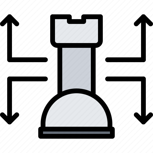 Chess, hobbies, move, piece, player, rook, sports icon - Download on Iconfinder