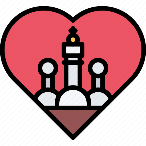Chess, heart, hobbies, love, player, sports icon - Download on Iconfinder