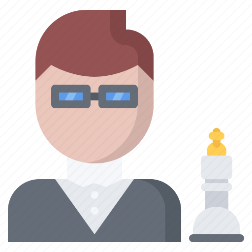Chess, hobbies, man, player, sports icon - Download on Iconfinder
