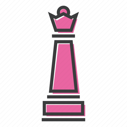 Chess, game, piece, queen, strategy, play icon - Download on Iconfinder