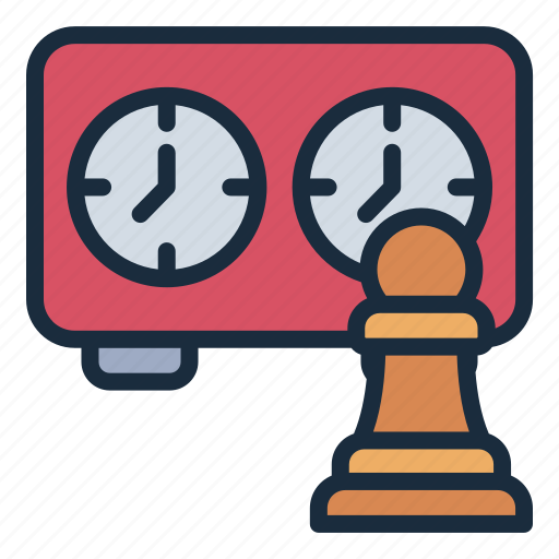 Chess, clock, time, timer, game, leisure, play icon - Download on Iconfinder