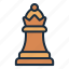 queen, royalty, chess, piece, game, leisure, play 