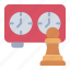 chess, clock, time, timer, board, game, leisure, play 