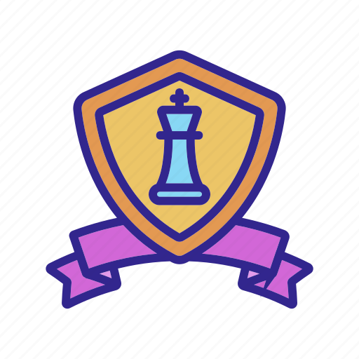 Book, chess, desk, king, logo, outline, piece icon - Download on Iconfinder