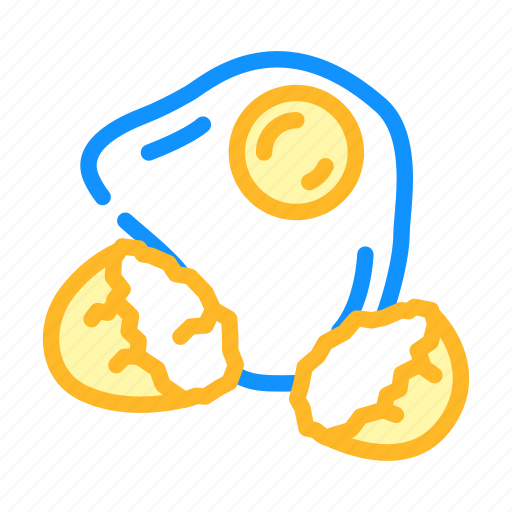 Egg, chicken, farm, food, brown, hen icon - Download on Iconfinder