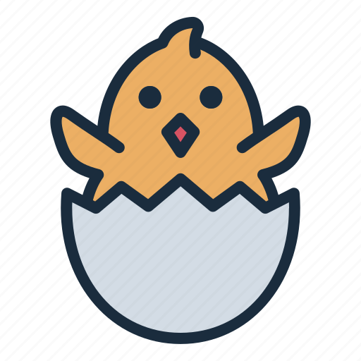 Chick, animal, chicken, farm, poultry, agriculture icon - Download on Iconfinder