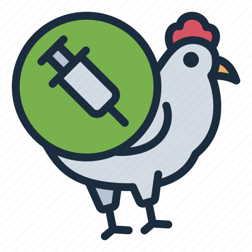 Vaccine, chicken, farm, poultry, agriculture icon - Download on Iconfinder