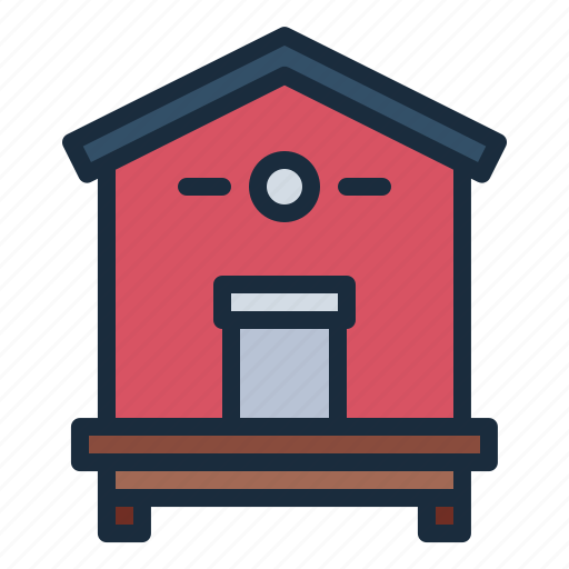 Farm, chicken, poultry, agriculture, farm house icon - Download on Iconfinder