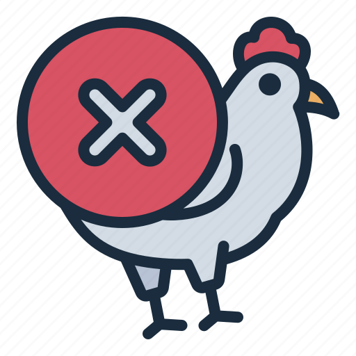Unhealthy, chicken, farm, poultry, agriculture icon - Download on Iconfinder