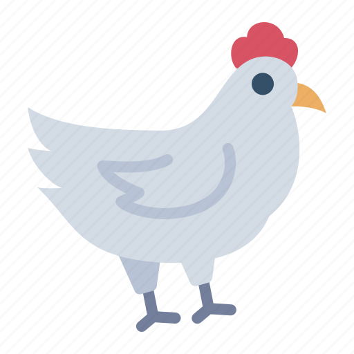 Hen, animal, chicken, farm, poultry, agriculture icon - Download on Iconfinder