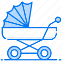 pram, baby carriage, baby cart, baby transport, baby buggy, stroller