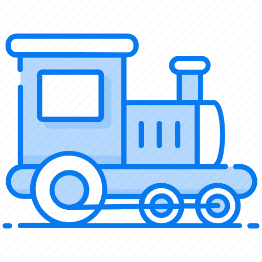 Toy train, train engine, plaything, kids toy, locomotive engine icon - Download on Iconfinder