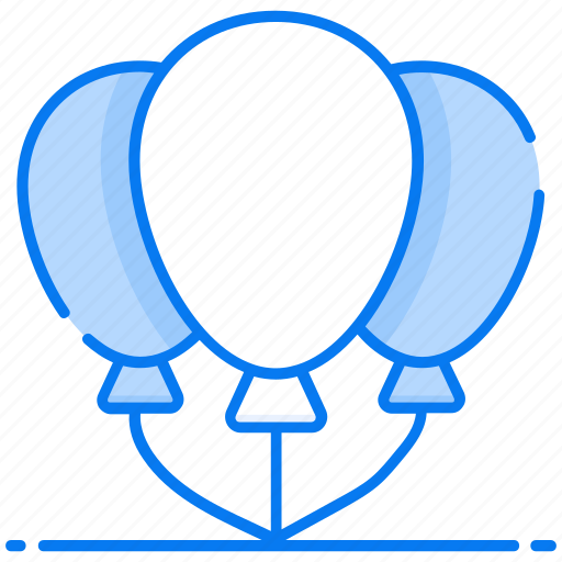 Balloons, party decorations, party balloons, birthday balloons, decoration balloons icon - Download on Iconfinder