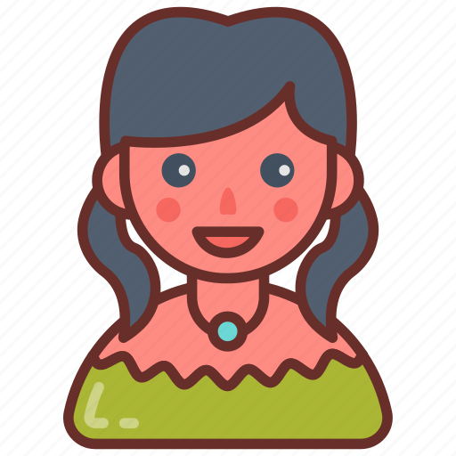 Sleeveless, dress, cold, shoulder, western, party, girl icon - Download on Iconfinder