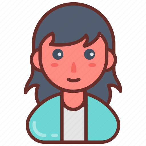 Student, girl, college, school, lass, beauty icon - Download on Iconfinder