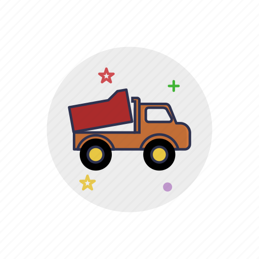 Automobile, childhood, toy, transport, truck, vehicle, wheel icon - Download on Iconfinder