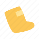 shoes, flat, icon, yellow, rain, boots, casual, trendy, umbrella