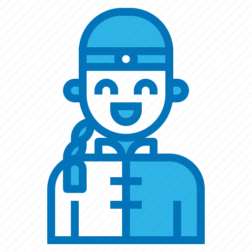 Avatar, chinese, ghost, man, smile icon - Download on Iconfinder