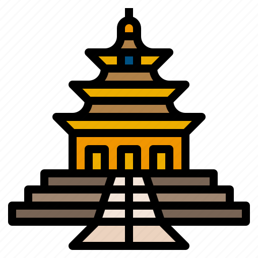 Chinese, heaven, of, religious, temple, travel icon - Download on Iconfinder