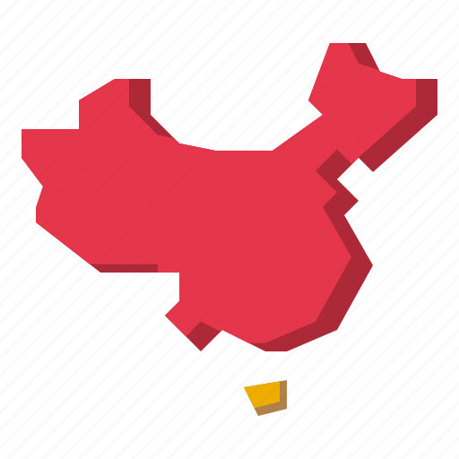 China, chinese, country, map, travel icon - Download on Iconfinder