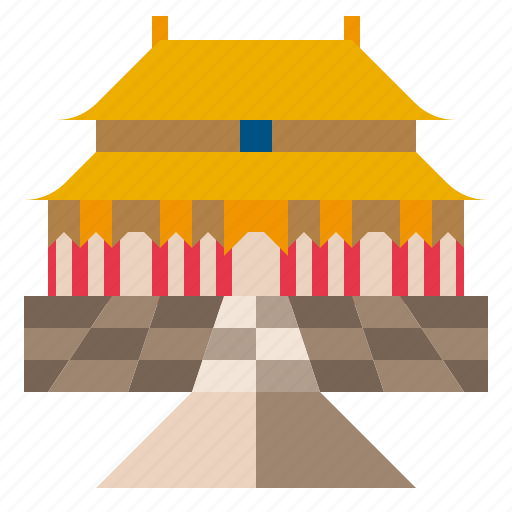Antique, china, city, forbidden, place, travel icon - Download on Iconfinder