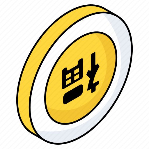 Chinese coin, currency, money, cash, finance icon - Download on Iconfinder
